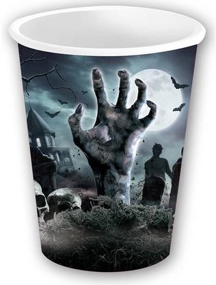 Papierové poháre Zombie Awakens 240ml 6ks