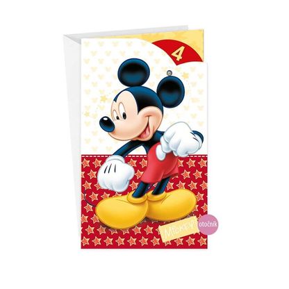 Pohľadnica k narodeninám Mickey