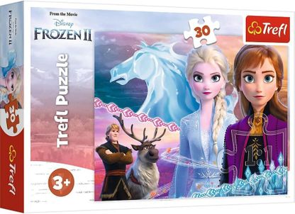 Puzzle Frozen Elsa a Anna 60 dielikov