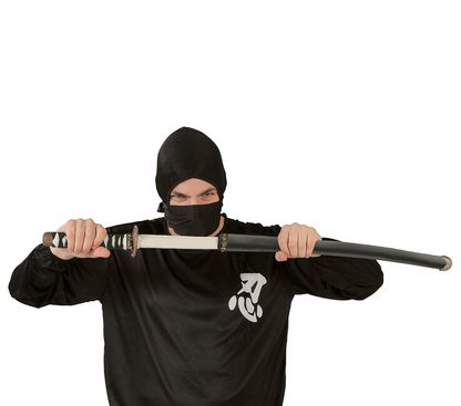 Plastový ninja meč 73cm