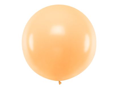 Balón veľký broskyňový 1m