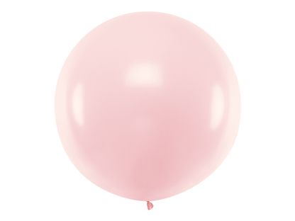 Balón veľký svetloružový 1m