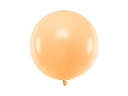 Balón veľký pastelový broskyňový 60cm