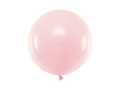 Balón veľký pastelový svetloružový 60cm