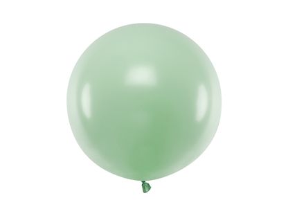 Balón veľký pastelový pistáciový 60cm
