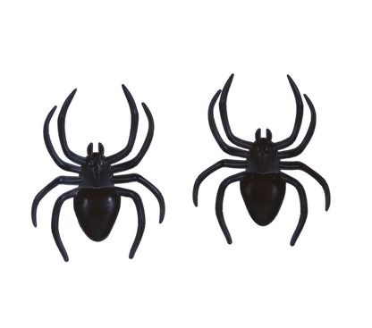 Balíček čierných pavúkov 2ks 12,5cm