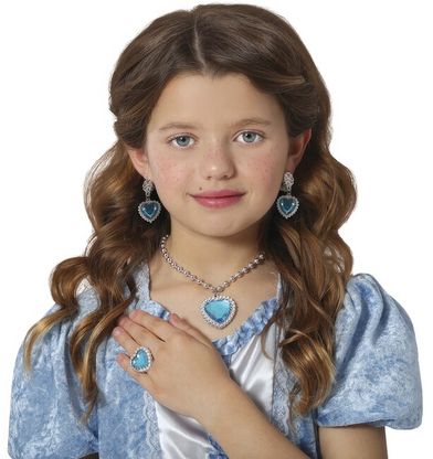Sada detských šperkov ku kostýmu Princezna modré