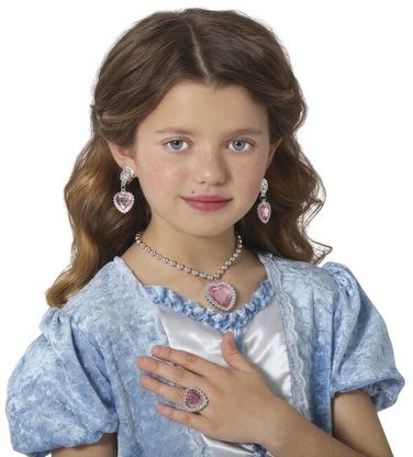 Sada detských šperkov ku kostýmu Princezna ružové