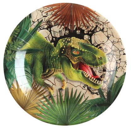 Papierové taniere Dinosaurus 22cm 10ks