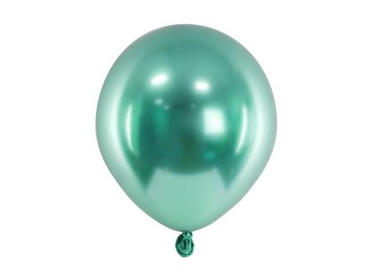 Saténové balóny zelené 12cm 50ks