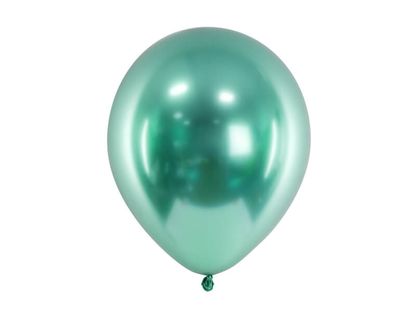 Saténové balóny zelené 30cm 10ks