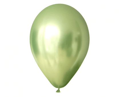 Saténové balóny svetlozelené 6ks 30cm