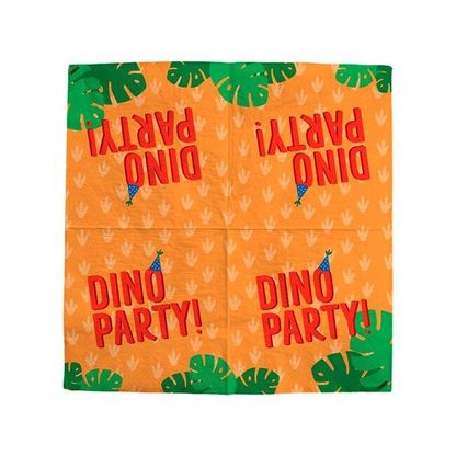 Servítky Dino Party 33cm 20ks