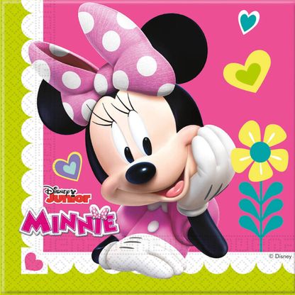 Servítky Minnie Mouse 33cm 20ks