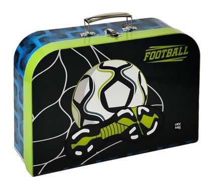 Školský kufrík Futbalová lopta 34cm