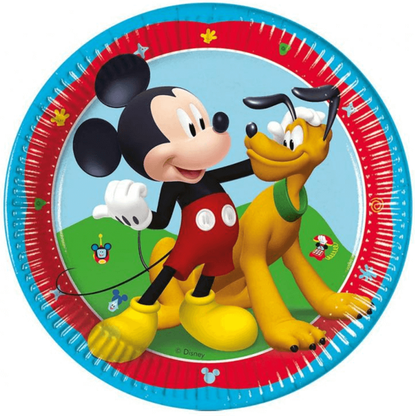 Papierové taniere Mickey Mouse 20cm 8ks