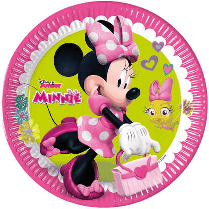 Papierové taniere Minnie Mouse 23cm 8ks