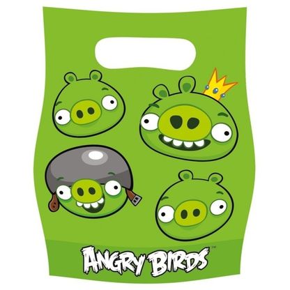 Darčeková taška Angry Birds 6ks