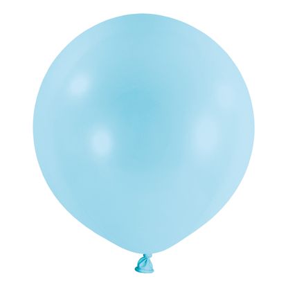 Balón veľký svetlomodrý 60cm 4ks