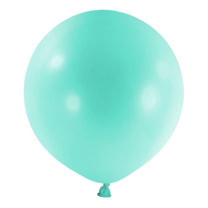 Balón veľký tyrkysový 60cm 4ks