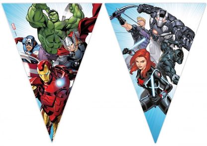 Vlajočky Avengers plastové 230cm