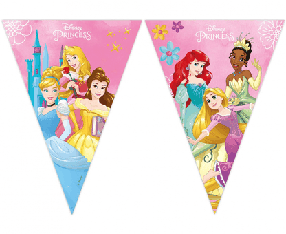Vlajočky Disney Princezné 300cm