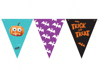 Vlajočky Halloween Trick Treat 250cm