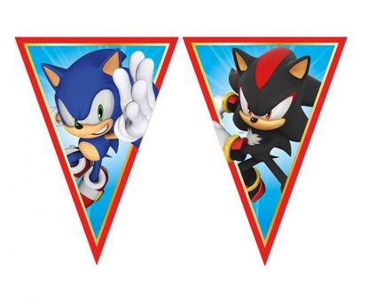 Vlajočky Sonic 200cm
