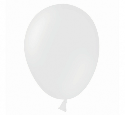 Vodné balóny biele 100ks 12cm